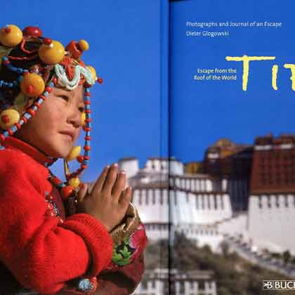 
Young Pilgrim And Potala Palace In Lhasa - Tibet: Escape From The Roof Of The World by Dieter Glogowksi book
